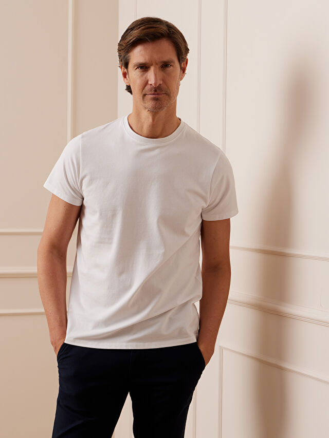 BIAŁY T-SHIRT MARAZION