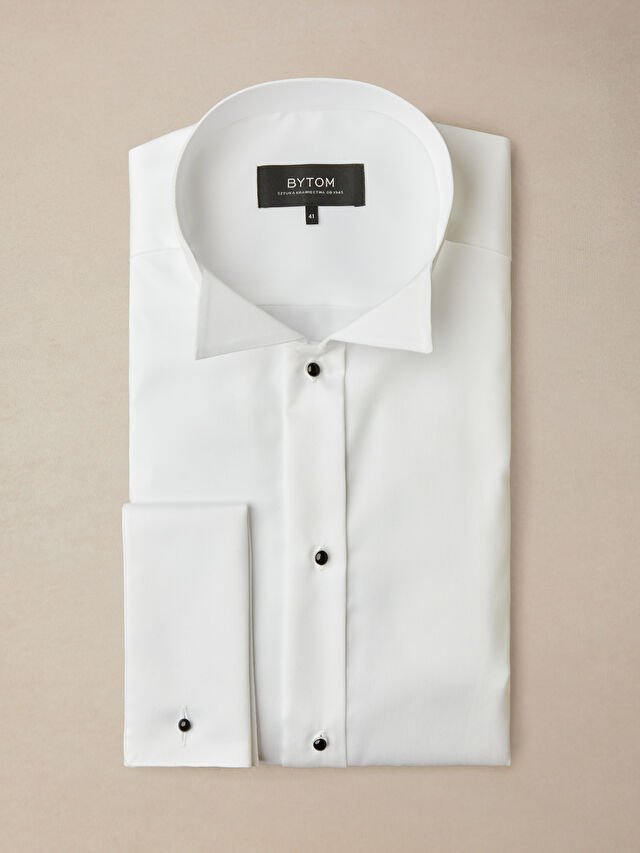 BIAŁA KOSZULA DŁUGI RĘKAW