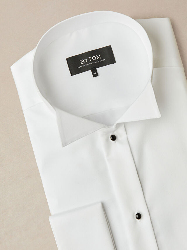 BIAŁA KOSZULA DŁUGI RĘKAW