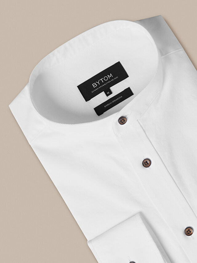 BIAŁA KOSZULA DŁUGI RĘKAW