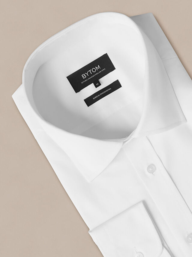 BIAŁA KOSZULA WARSAW DŁUGI RĘKAW