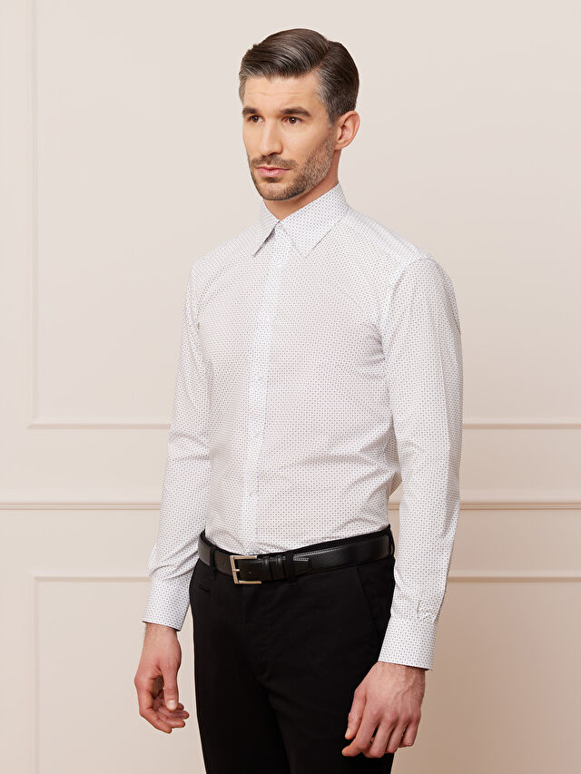 BIAŁA KOSZULA DŁUGI RĘKAW