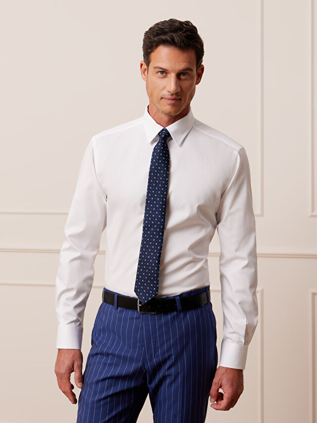 BIAŁA KOSZULA DŁUGI RĘKAW