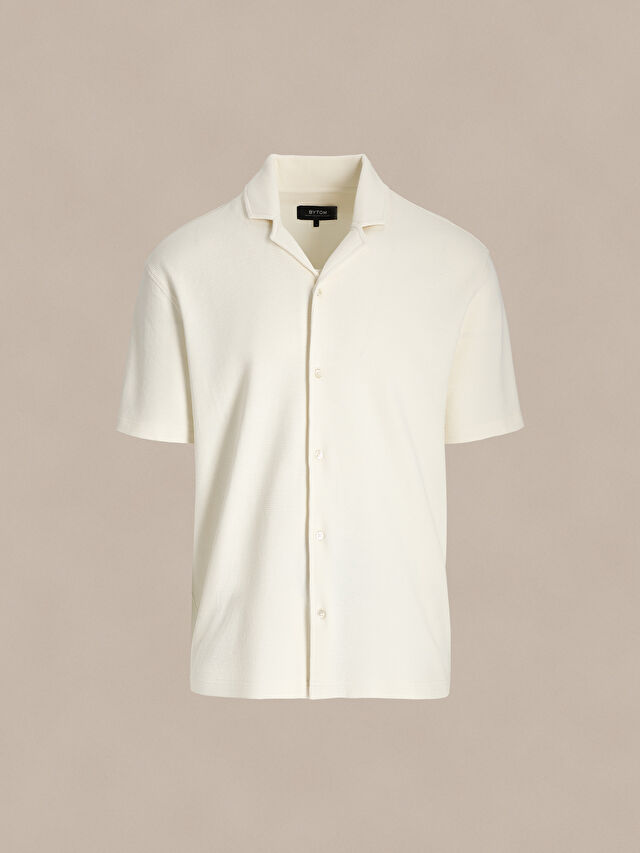 BIAŁA KOSZULA KRÓTKI RĘKAW