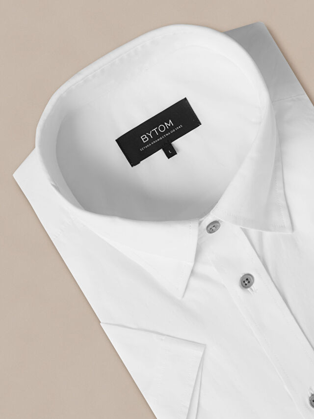 BIAŁA KOSZULA KRÓTKI RĘKAW