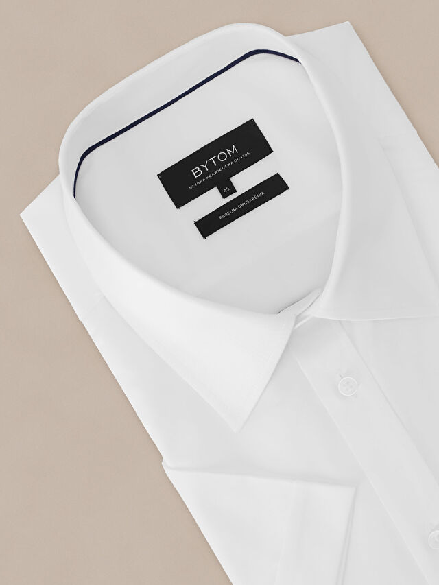 BIAŁA KOSZULA KRÓTKI RĘKAW