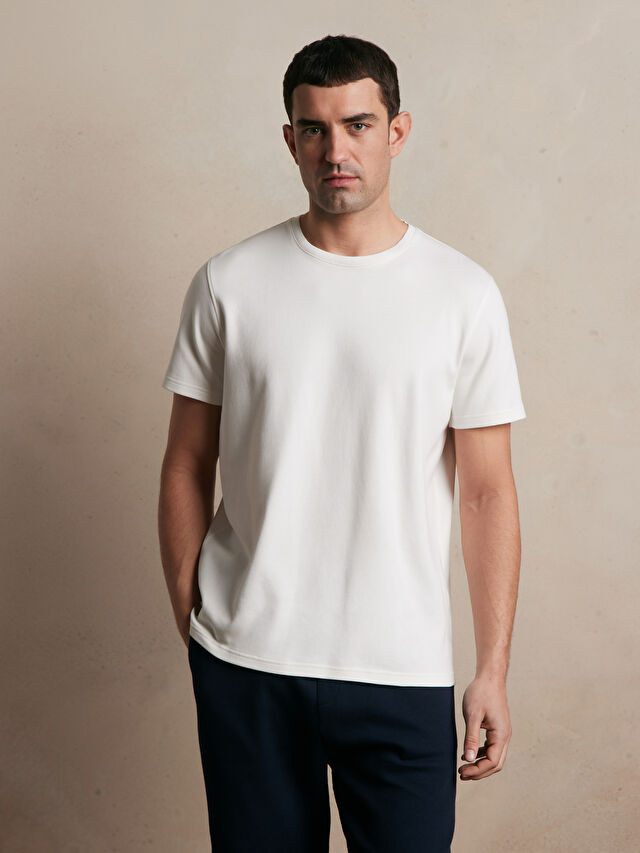 BAWEŁNIANY T-SHIRT AIE