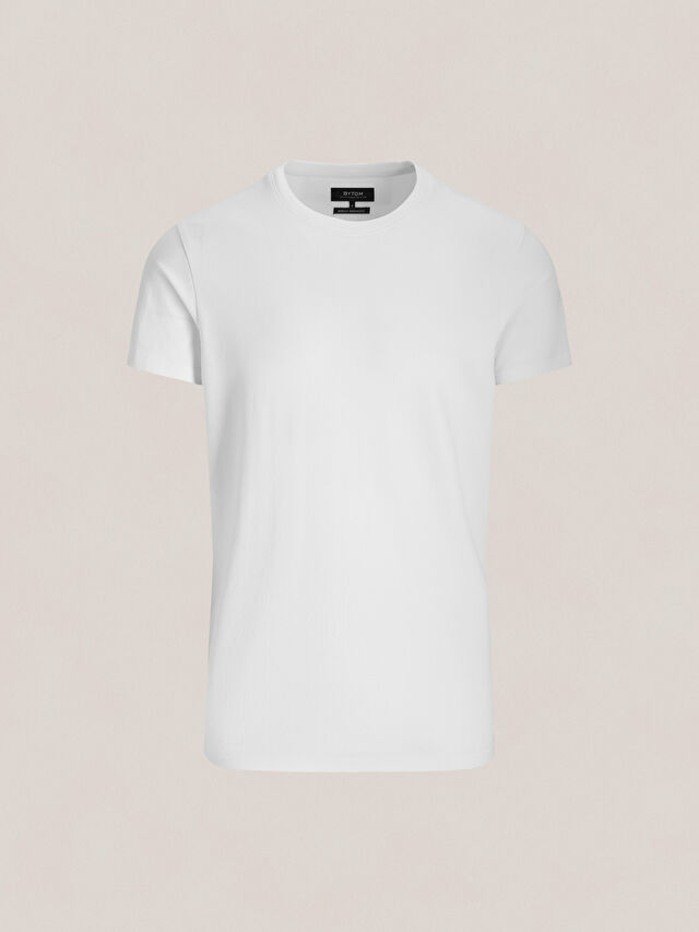 BIAŁY T-SHIRT GOSFIELD
