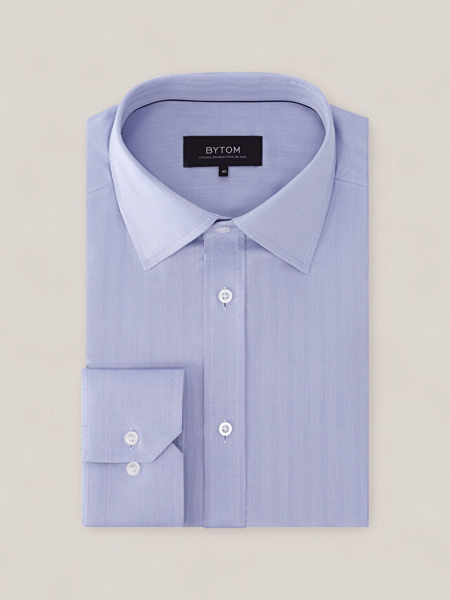 NIEBIESKA KOSZULA WINDSOR DŁUGI RĘKAW