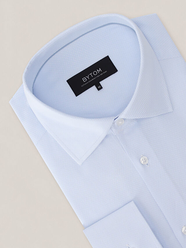 NIEBIESKA KOSZULA ROMA DŁUGI RĘKAW