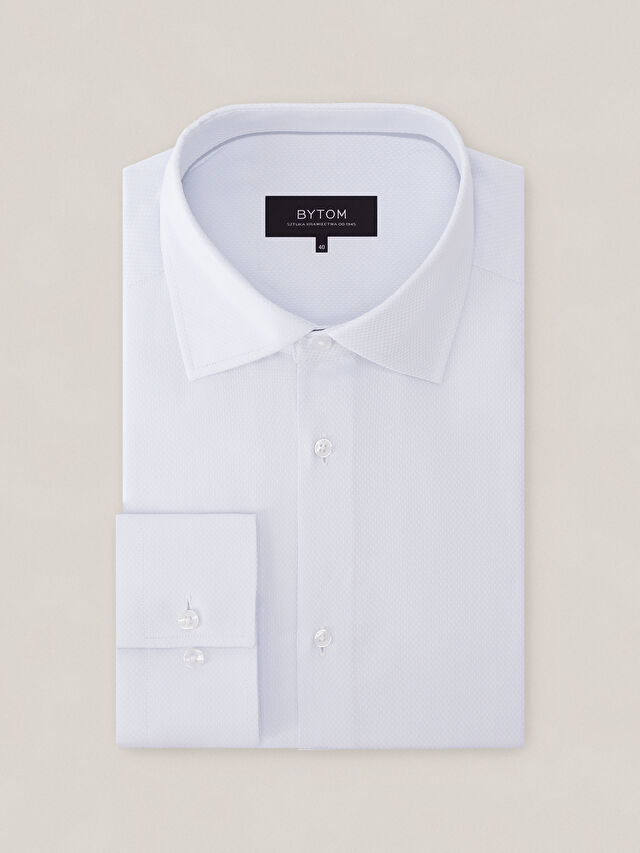 NIEBIESKA KOSZULA ROMA DŁUGI RĘKAW