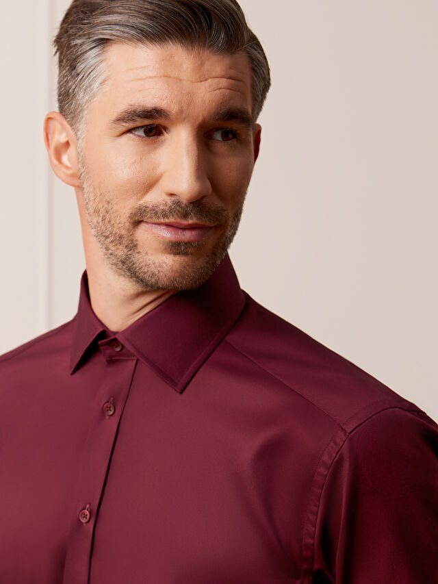 BORDOWA KOSZULA ROMA DŁUGI RĘKAW