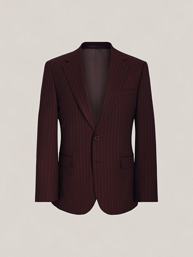 BORDOWA MARYNARKA TURYN DO GARNITURU - MIKSUJ I ŁĄCZ