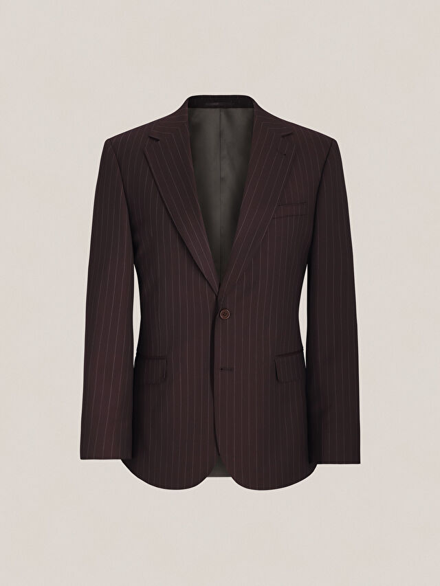 BORDOWA MARYNARKA TURYN DO GARNITURU - MIKSUJ I ŁĄCZ