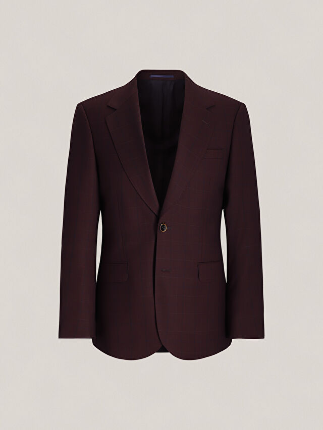 BORDOWA MARYNARKA TURYN DO GARNITURU - MIKSUJ I ŁĄCZ