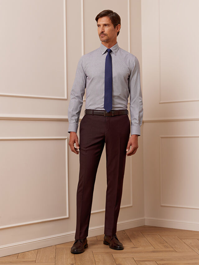 BORDOWE SPODNIE DO GARNITURU - MIKSUJ I ŁĄCZ