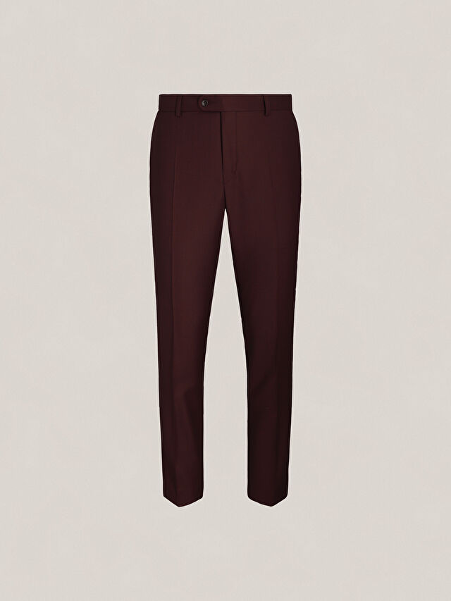 BORDOWE SPODNIE DO GARNITURU - MIKSUJ I ŁĄCZ