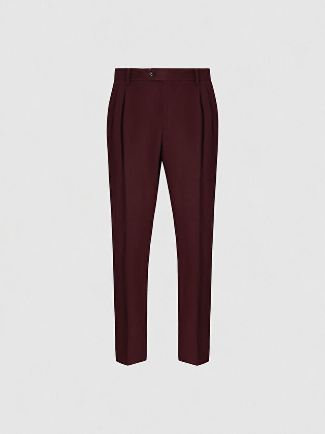 BORDOWE SPODNIE DO GARNITURU - MIKSUJ I ŁĄCZ
