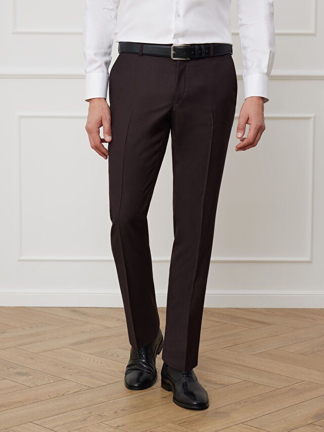 BORDOWE SPODNIE DO GARNITURU - MIKSUJ I ŁĄCZ