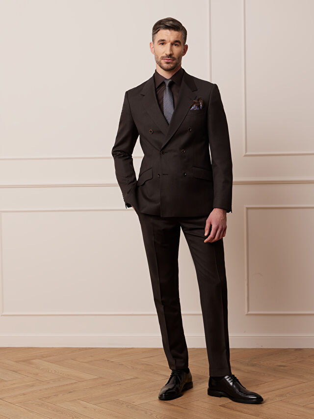 BRĄZOWA MARYNARKA TOLEDO DO GARNITURU - MIKSUJ I ŁĄCZ