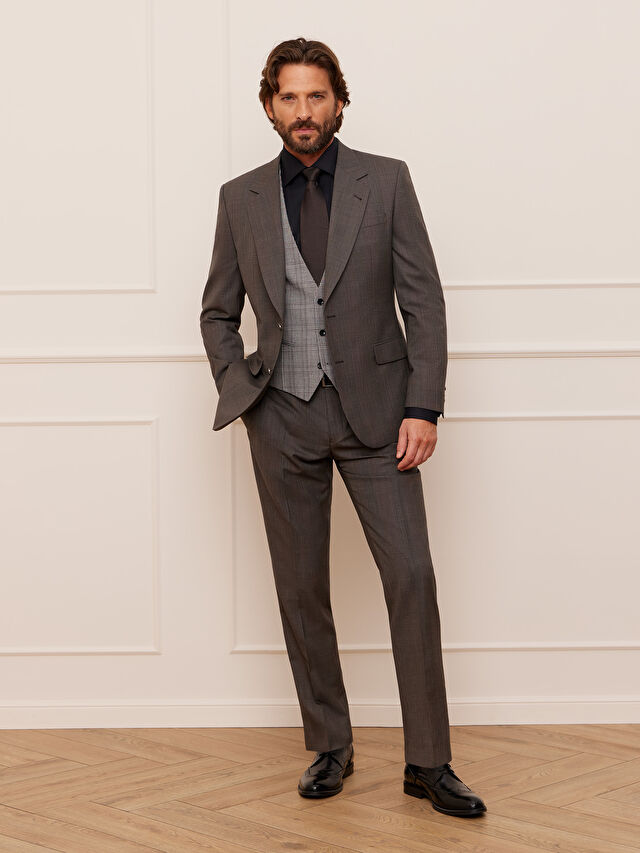 BRĄZOWA MARYNARKA TURYN DO GARNITURU - MIKSUJ I ŁĄCZ