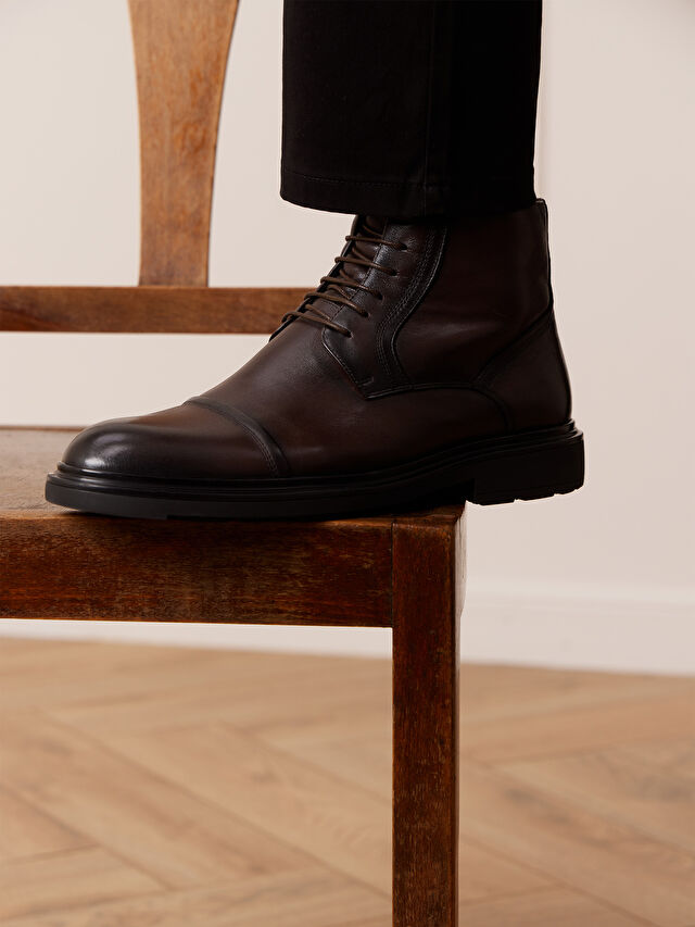 BRĄZOWE BUTY PEASMARSH