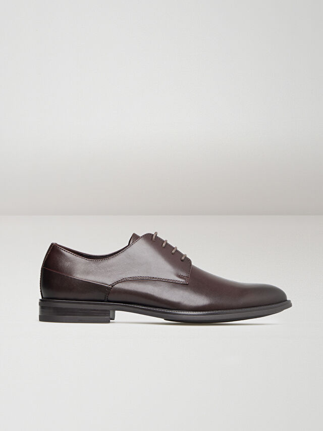 BRĄZOWE SKÓRZANE BUTY SAMPSON