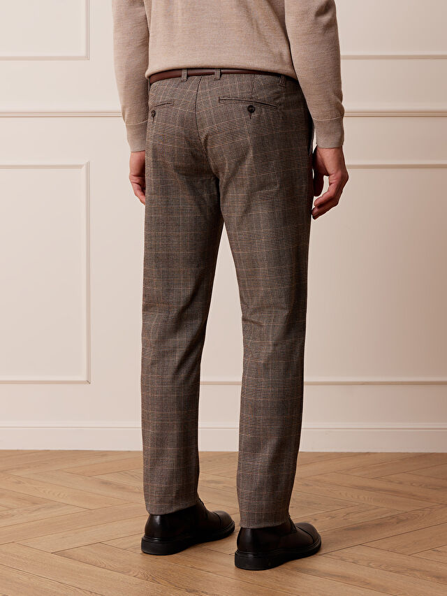 BRĄZOWE SPODNIE MANSTON