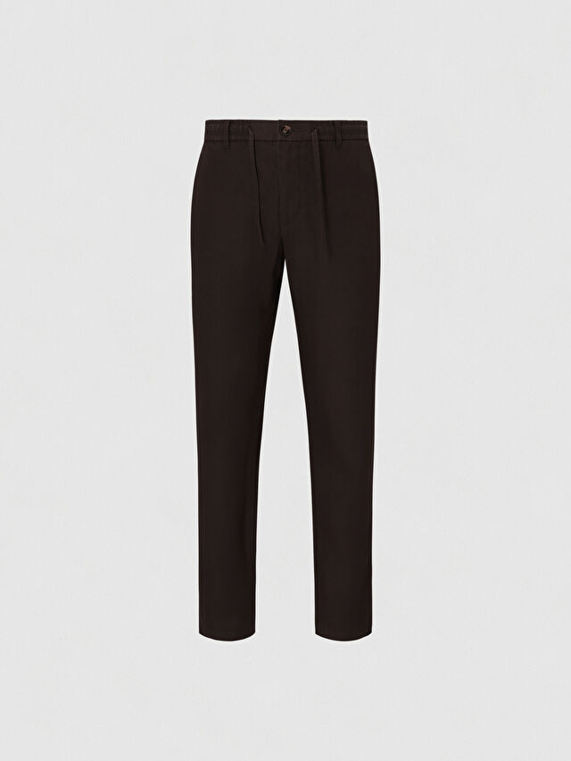 BRĄZOWE SPODNIE CANEY