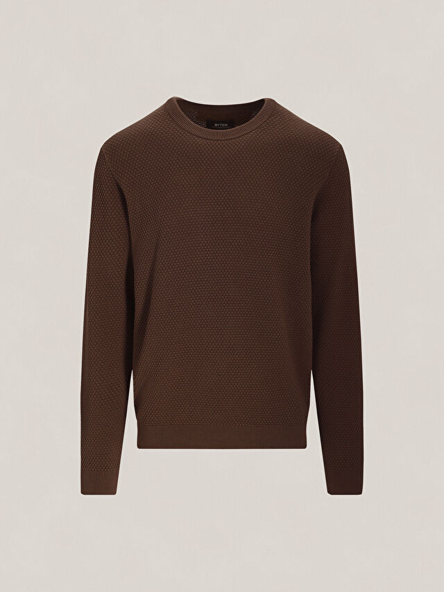 BRĄZOWY SWETER BICKNELL