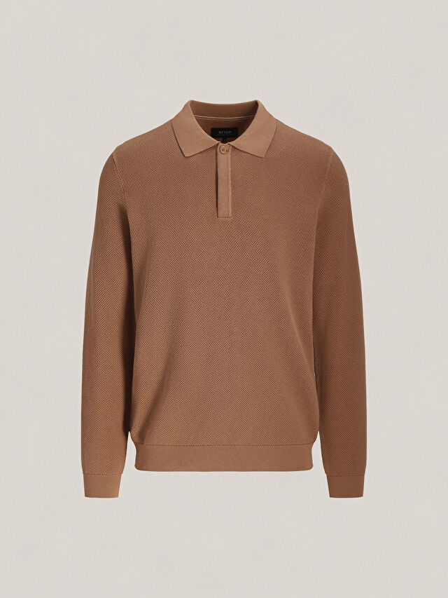 CAMELOWY SWETER LOUIS