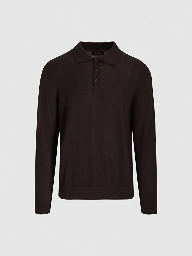BRĄZOWY SWETER CORFIELD