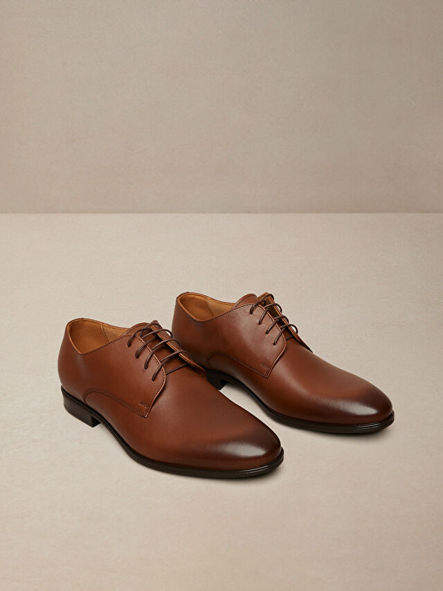 SKÓRZANE BUTY DERBY