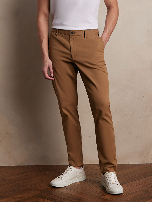 BRĄZOWE SPODNIE JULEZ