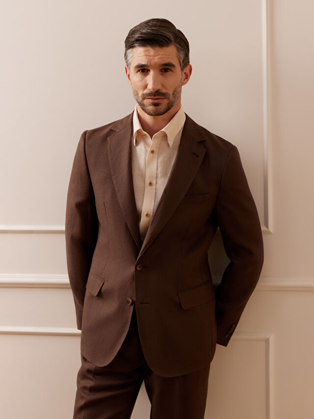 BRĄZOWA MARYNARKA DO GARNITURU - MIKSUJ I ŁĄCZ