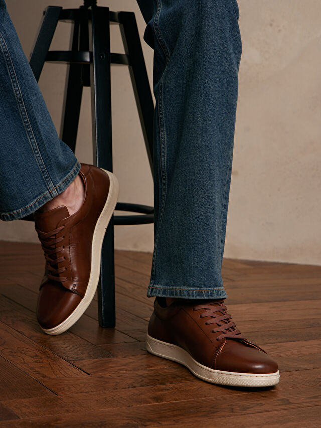 SKÓRZANE BUTY ALUKSANES