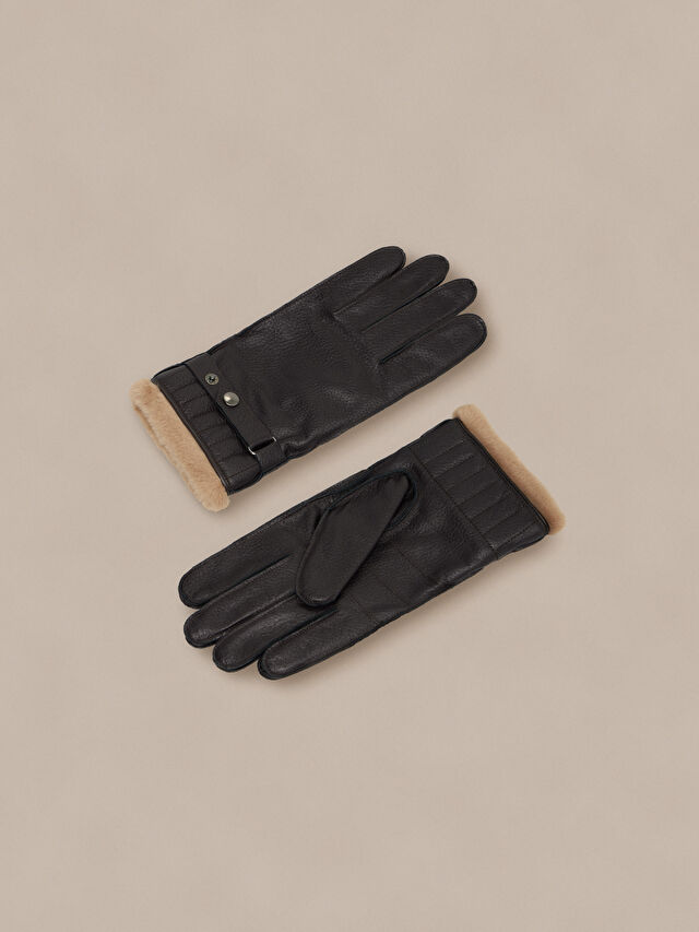 SKÓRZANE RĘKAWICZKI