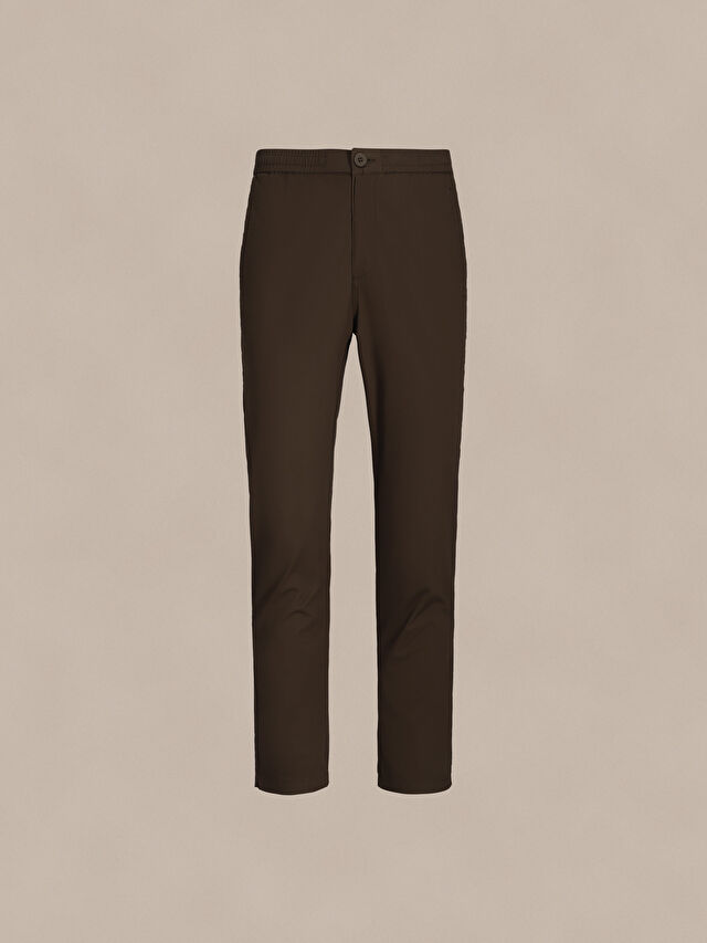 BRĄZOWE SPODNIE SEYMOUR