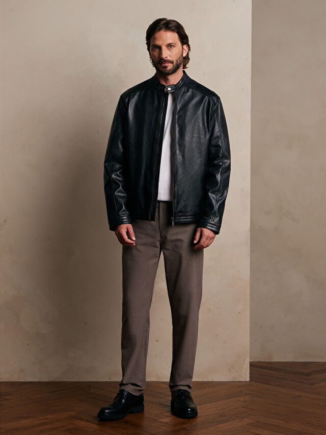 BRĄZOWE SPODNIE CABORCA