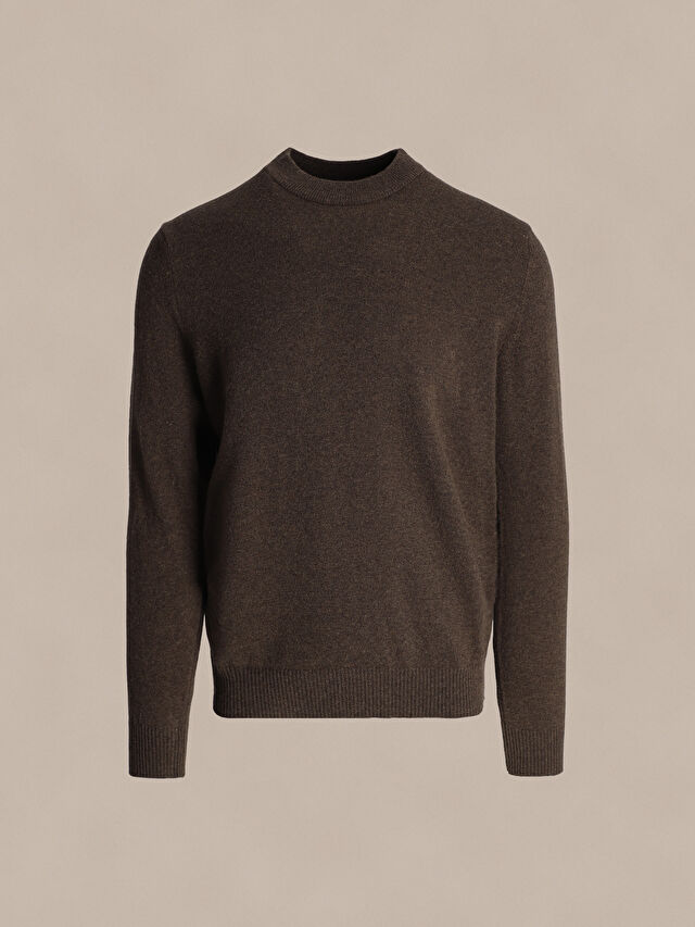 SWETER RYEBANK Z WEŁNY MERINO Z DODATKIEM KASZMIRU