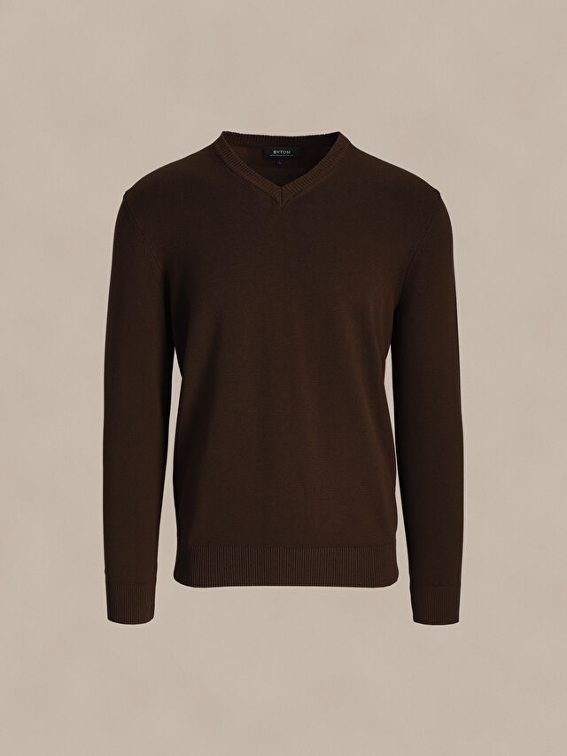 SWETER MYRA Z WISKOZY