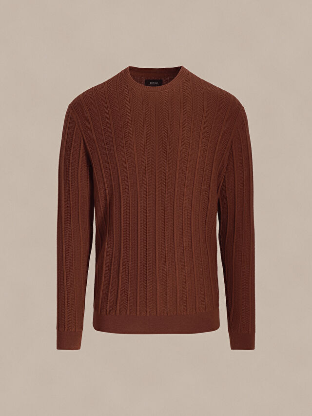 SWETER AUSTIN Z WEŁNY MERINO