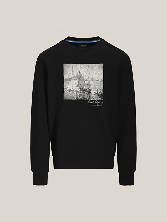 CZARNA BLUZA POINTYLIZM6