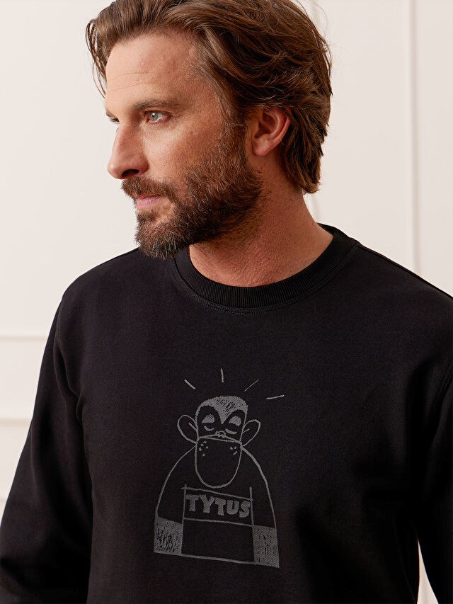 BLUZA CZARNA TYTUS, ROMEK I A'TOMEK