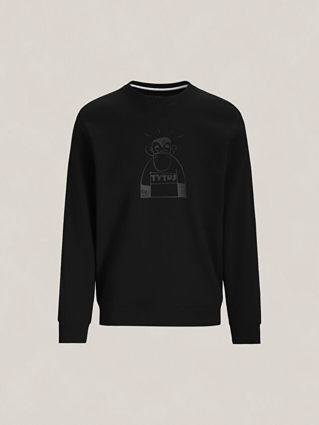 BLUZA CZARNA TYTUS, ROMEK I A'TOMEK