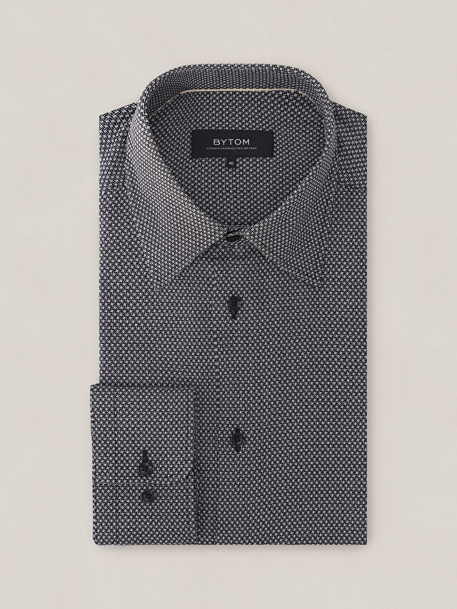 CZARNA KOSZULA HAGA DŁUGI RĘKAW