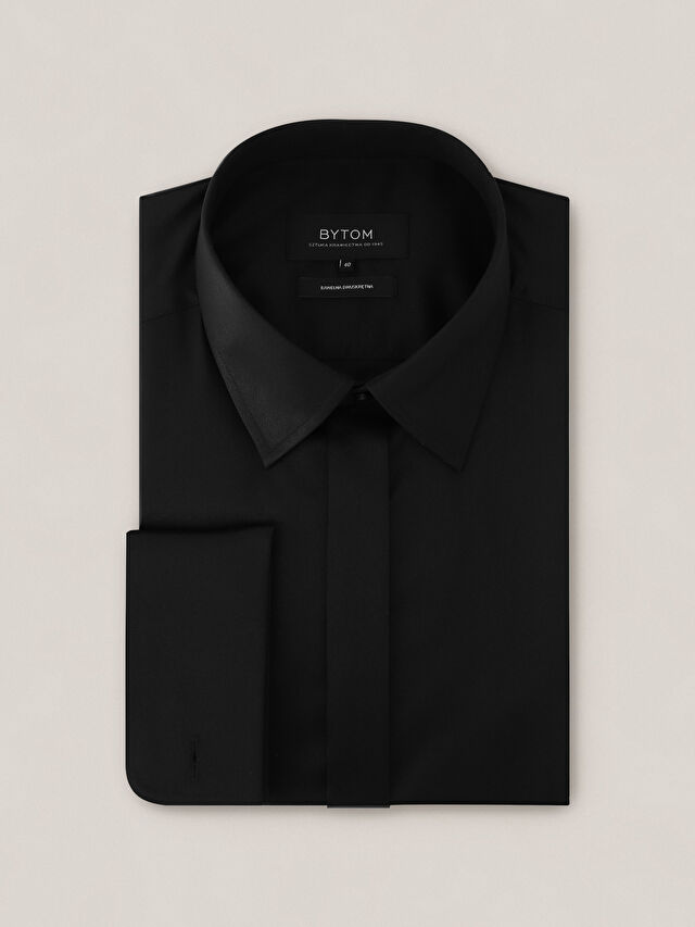 CZARNA KOSZULA LUKKA DŁUGI RĘKAW