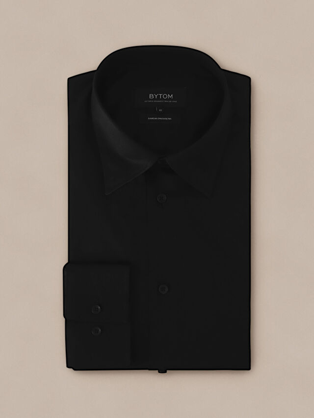 CZARNA KOSZULA DŁUGI RĘKAW