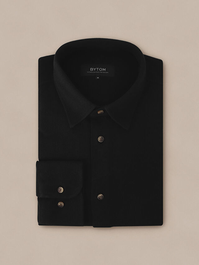 CZARNA KOSZULA DŁUGI RĘKAW