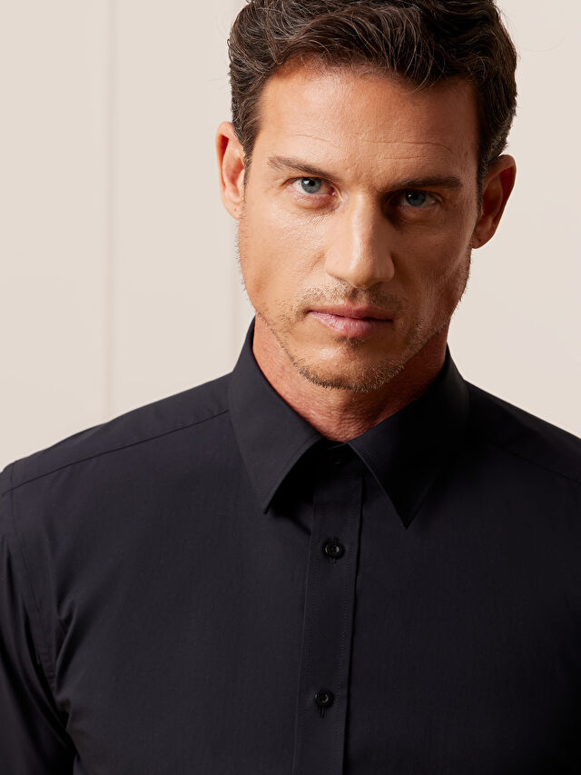 CZARNA KOSZULA KRÓTKI RĘKAW